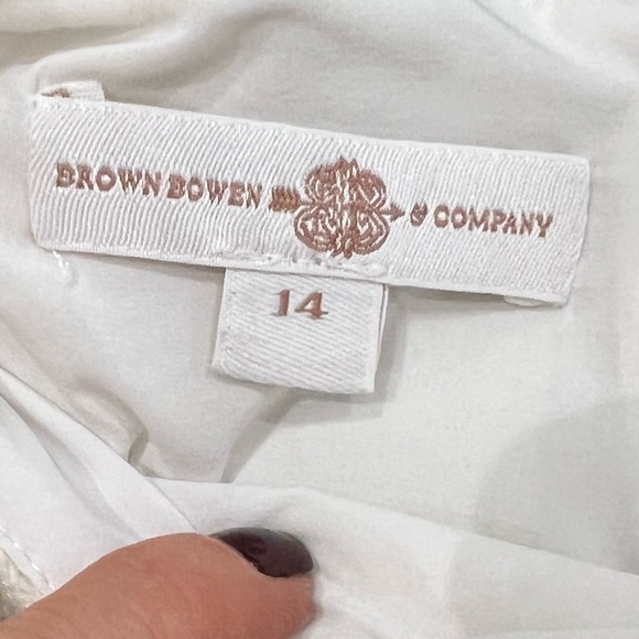 💛Brown Bowen & Company💛 Carolina Cotton Matching Set-Size 14 - Picture 4 of 4